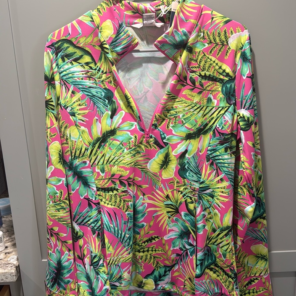 Tommy Bahama golf pullover nwt sz L